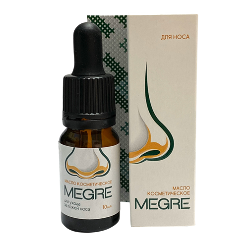 Kosmeettinen öljy «MEGRE» nenän hoitoon, 10 ml