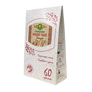 «Siperian Ivan-Chai» - fermentoitu maitohorsmatee PALSAMI, 60 g