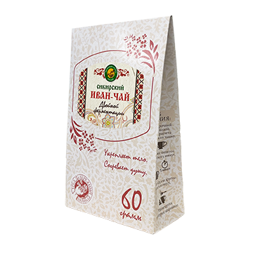 «Siperian Ivan-Chai» - Tuplasti fermentoitu Maitohorsmatee, 60 g